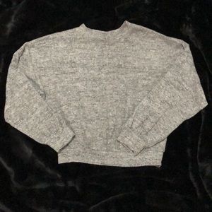 Plain gray long sleeve